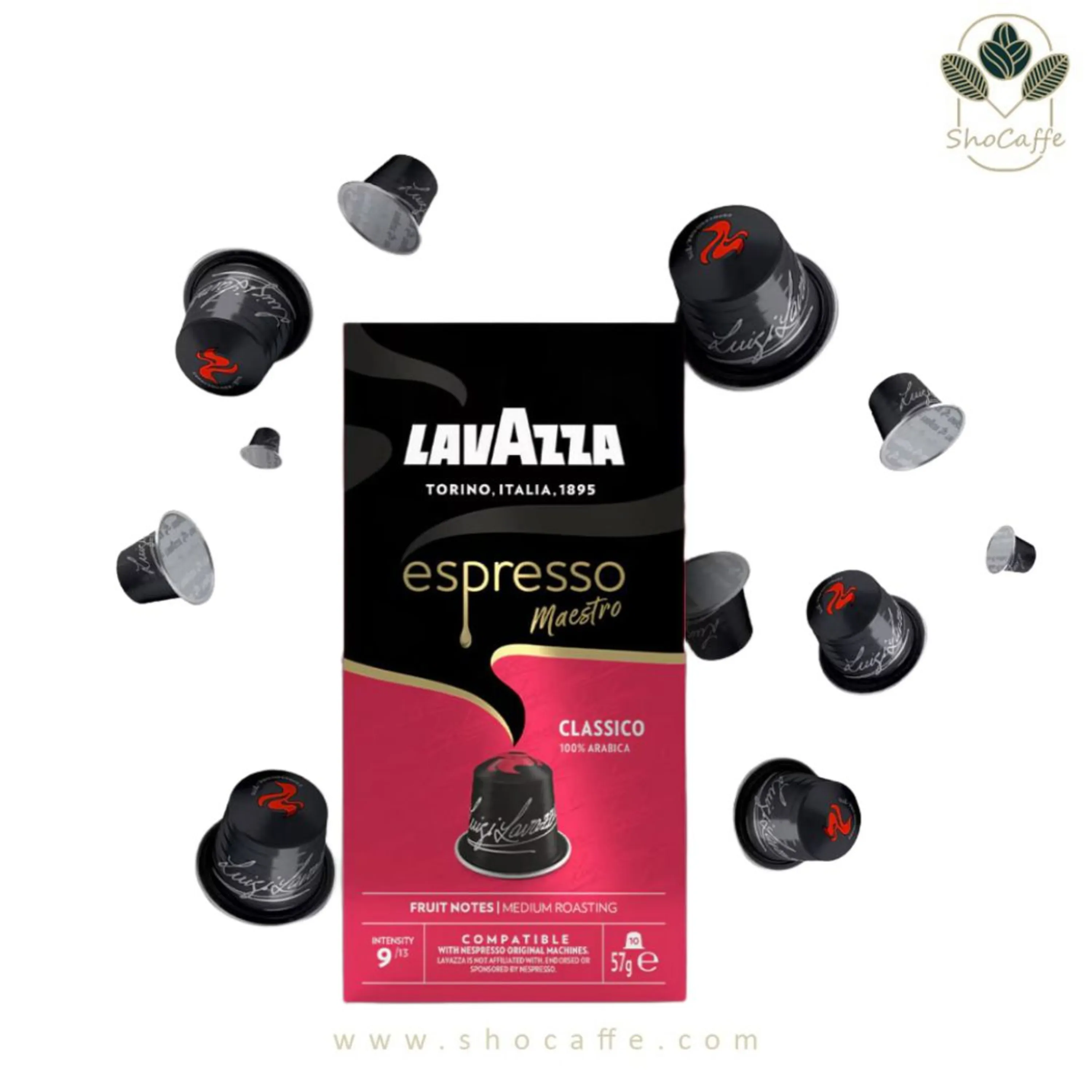 کپسول قهوه نسپرسو لاوازا مدل ماسترو کلاسیکو Espresso Maestro Classico